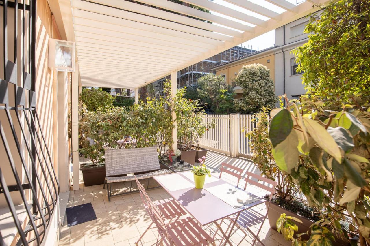 Bilocale Con Giardino A 200Mt Dal Mare - Homeunity ريميني المظهر الخارجي الصورة